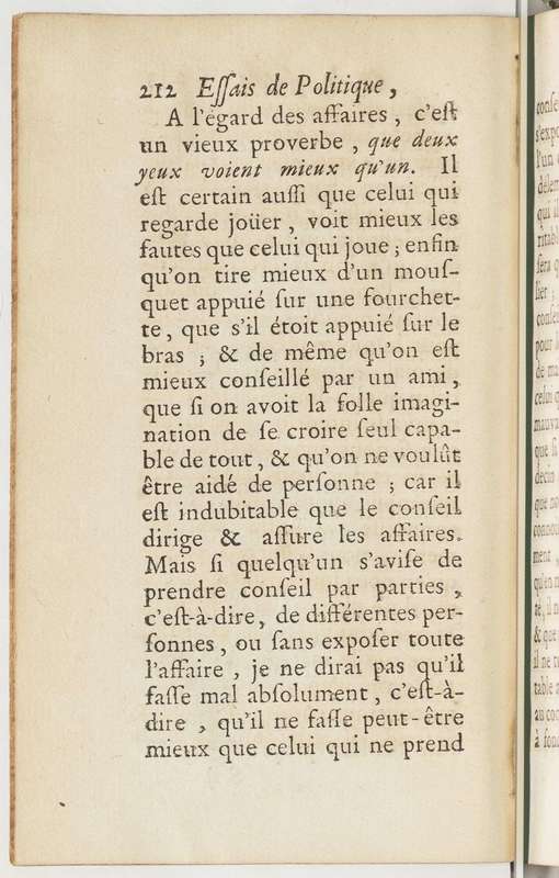 Essais du chevalier Bacon, chancelier d'Angleterre, sur divers sujets de politique, et de morale
