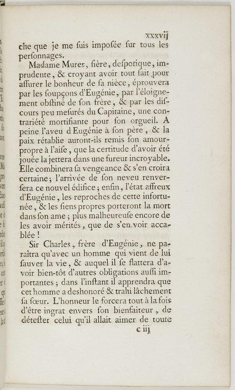 Eugénie, drame en cinq actes en prose, enrichi de figures en taille-douce ; avec un Essai sur le drame sérieux Eugénie, drame en cinq actes en prose, enrichi de figures en taille-douce ; avec un Essai sur le drame sérieux