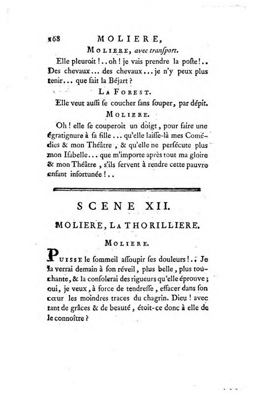 Molière, drame en cinq actes en prose; imité de Goldoni Molière, drame en cinq actes en prose; imité de Goldoni