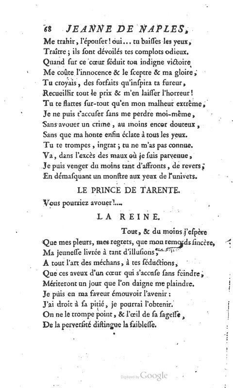 Jeanne de Naples, Tragédie en cinq actes et en vers Jeanne de Naples, Tragédie en cinq actes et en vers