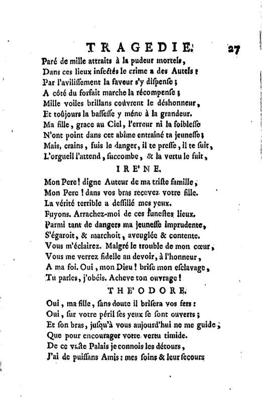 Mahomet second, tragédie, par M. de La Noue