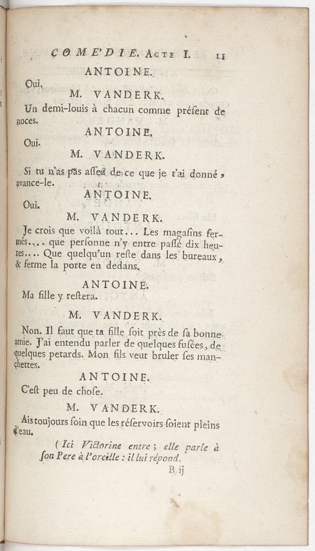 Philosophe sans le savoir (Le), comédie en prose et en cinq actes… par M. Sedaine. [Paris, les Comédiens français, 2 novembre 1765]