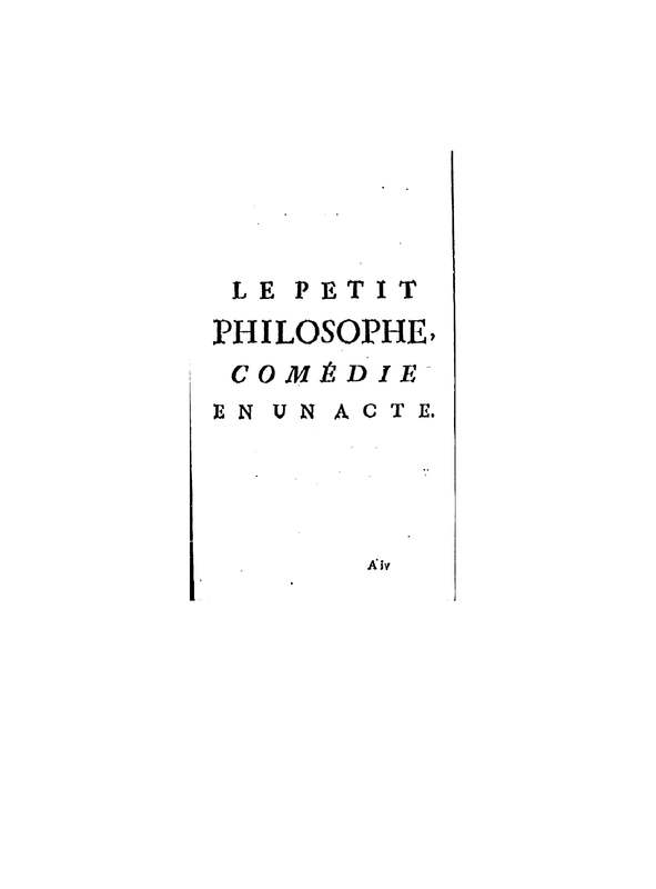 Petit Philosophe (Le) Petit Philosophe (Le)