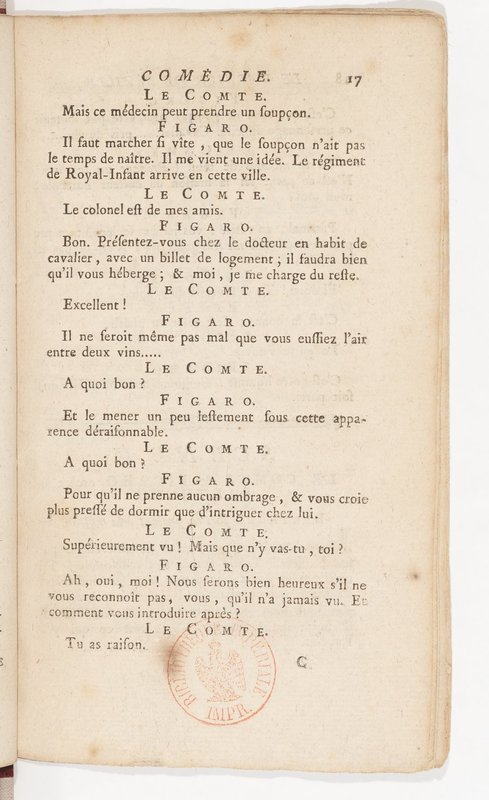 Barbier de Séville, ou la Précaution inutile (Le), comédie en quatre actes, par M. de Beaumarchais, représentée sur le théâtre de la Comédie Française le 23 février 1775 (avec une Lettre modérée sur la chute et la critique du Barbier de Séville) Barbier de Séville, ou la Précaution inutile (Le), comédie en quatre actes, par M. de Beaumarchais, représentée sur le théâtre de la Comédie Française le 23 février 1775 (avec une Lettre modérée sur la chute et la critique du Barbier de Séville)