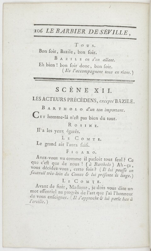 Barbier de Séville, ou La précaution inutile (Le), comédie en quatre actes