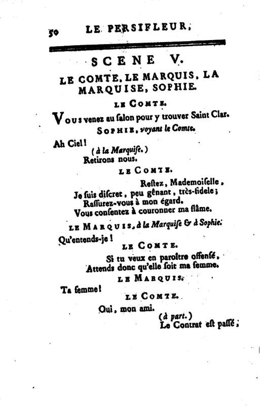 Persifleur (Le), comédie en trois actes et en vers… par M. de Sauvigny Persifleur (Le), comédie en trois actes et en vers… par M. de Sauvigny