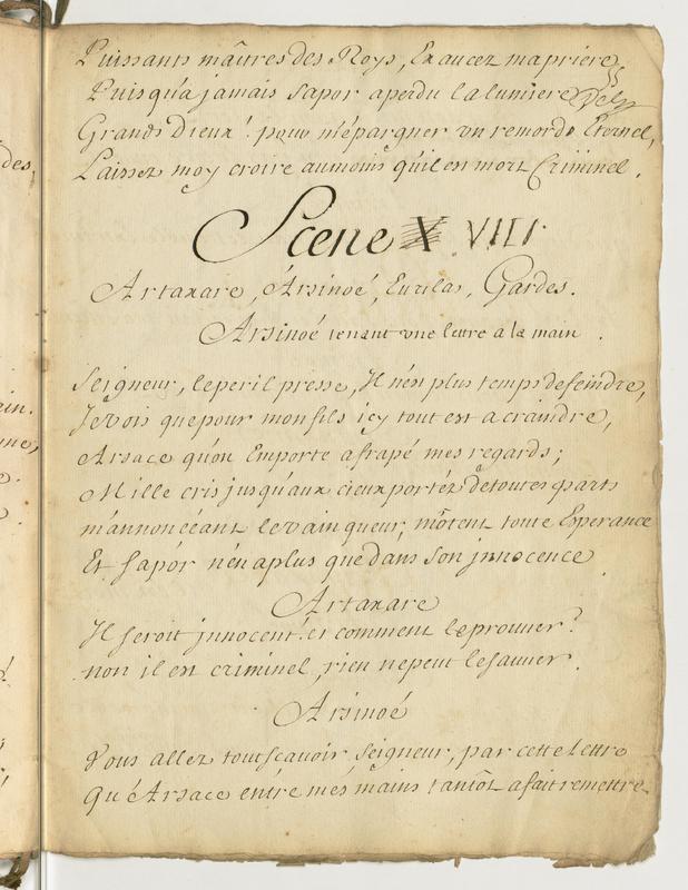 Artaxare, tragédie en cing actes et en vers Artaxare, tragédie en cing actes et en vers