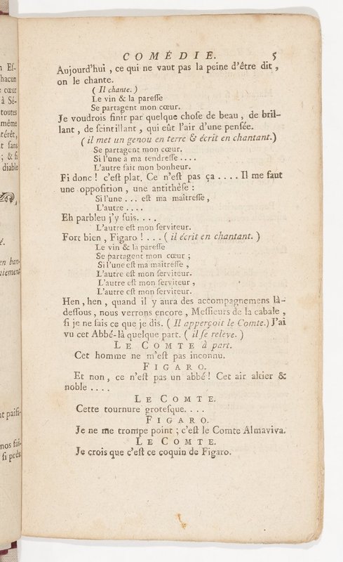 Barbier de Séville, ou la Précaution inutile (Le), comédie en quatre actes, par M. de Beaumarchais, représentée sur le théâtre de la Comédie Française le 23 février 1775 (avec une Lettre modérée sur la chute et la critique du Barbier de Séville) Barbier de Séville, ou la Précaution inutile (Le), comédie en quatre actes, par M. de Beaumarchais, représentée sur le théâtre de la Comédie Française le 23 février 1775 (avec une Lettre modérée sur la chute et la critique du Barbier de Séville)