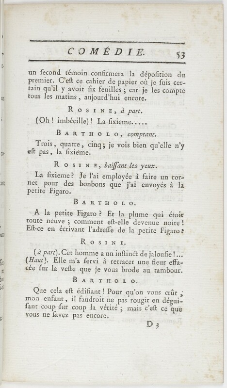 Barbier de Séville, ou La précaution inutile (Le), comédie en quatre actes