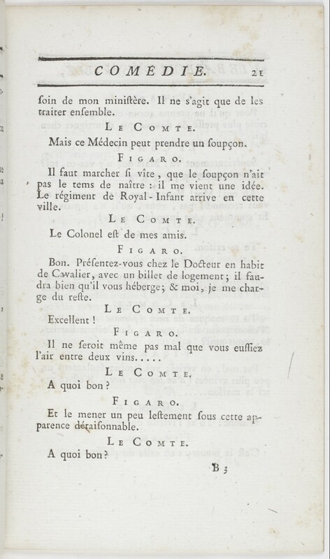 Barbier de Séville, ou La précaution inutile (Le), comédie en quatre actes