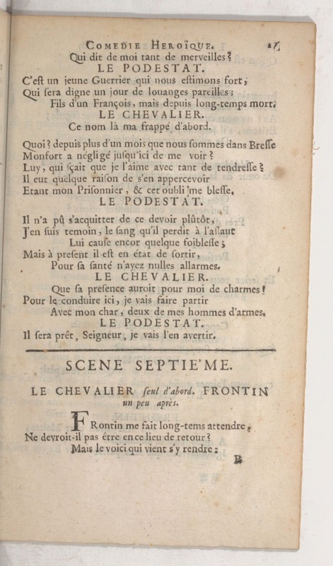Chevalier Bayard (Le), comédie héroïque