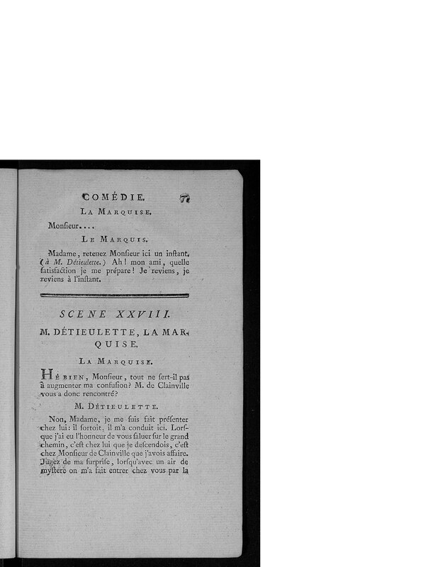 Gageure imprévue (La), comédie en prose et en un acte Gageure imprévue (La), comédie en prose et en un acte