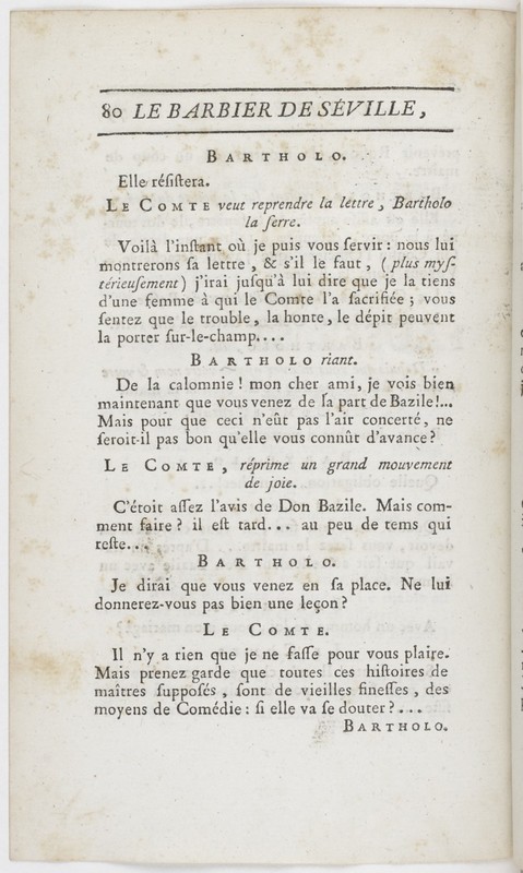 Barbier de Séville, ou la Précaution inutile (Le), comédie en quatre actes ; par M. de Beaumarchais ; représentée & tombée sur le théâtre de la Comédie Françoise aux Tuileries, le 23 de février 1775 Barbier de Séville, ou la Précaution inutile (Le), comédie en quatre actes ; par M. de Beaumarchais ; représentée & tombée sur le théâtre de la Comédie Françoise aux Tuileries, le 23 de février 1775