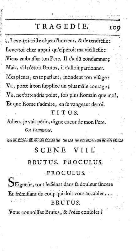 Brutus de M. de Voltaire (Le), avec un Discours sur la tragédie Brutus de M. de Voltaire (Le), avec un Discours sur la tragédie