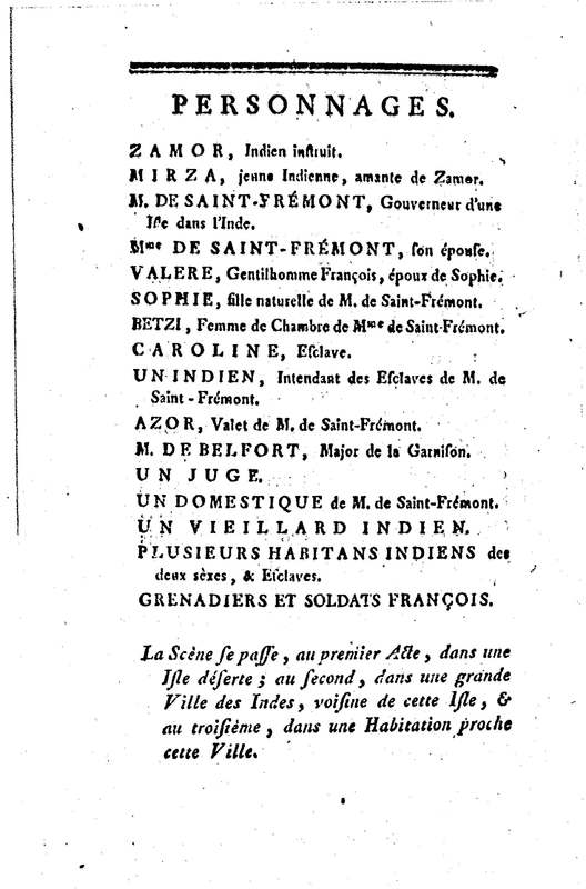 Esclavage des noirs, ou l'Heureux Naufrage (L'), drame en trois actes, en prose Esclavage des noirs, ou l'Heureux Naufrage (L'), drame en trois actes, en prose