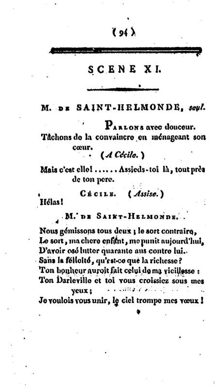 Dangers de l'opinion (Les), drame en cinq actes, en vers