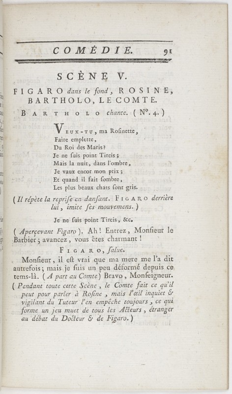 Barbier de Séville, ou la Précaution inutile (Le), comédie en quatre actes ; par M. de Beaumarchais ; représentée & tombée sur le théâtre de la Comédie Françoise aux Tuileries, le 23 de février 1775 Barbier de Séville, ou la Précaution inutile (Le), comédie en quatre actes ; par M. de Beaumarchais ; représentée & tombée sur le théâtre de la Comédie Françoise aux Tuileries, le 23 de février 1775
