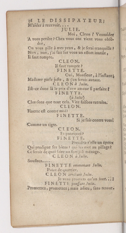 Dissipateur, ou l'Honneste Friponne (Le), comédie