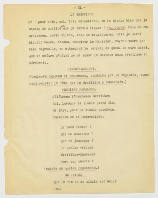Fête de village ou les Bourgeoises de qualité (La)