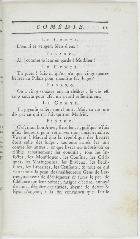 Barbier de Séville, ou La précaution inutile (Le), comédie en quatre actes
