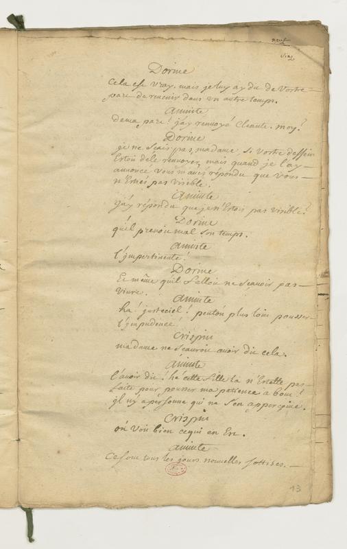 Grondeuse (La), comédie en un acte et en prose Grondeuse (La), comédie en un acte et en prose