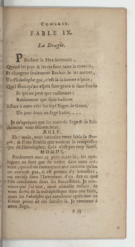 Momus fabuliste, ou les Noces de Vulcain, comédie Momus fabuliste, ou les Noces de Vulcain, comédie