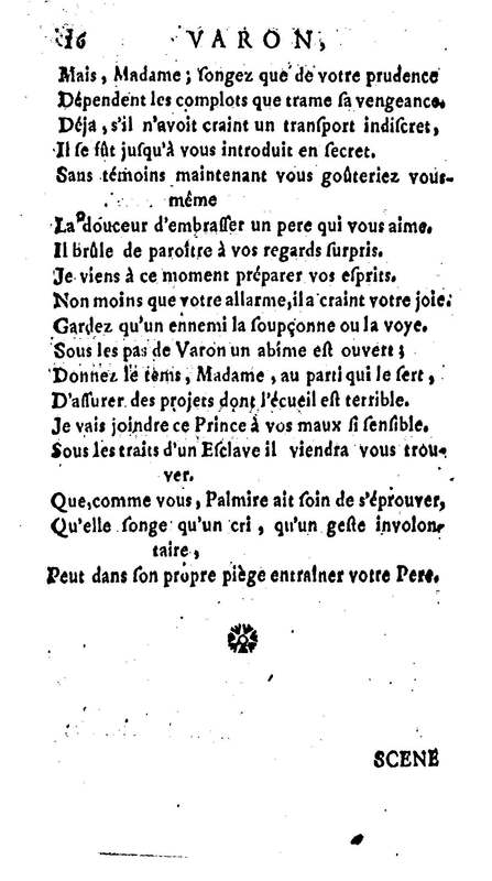 Varon, tragédie. Par M. le vicomte de Graves, capitaine au régiment de C… Varon, tragédie. Par M. le vicomte de Graves, capitaine au régiment de C…