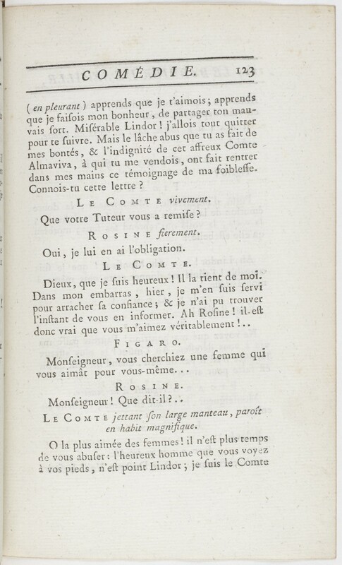 Barbier de Séville, ou La précaution inutile (Le), comédie en quatre actes