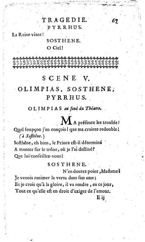 Téglis, tragédie représentée pour la première fois par les Comédiens ordinaires du Roi, le 19 septembre 1735 Téglis, tragédie représentée pour la première fois par les Comédiens ordinaires du Roi, le 19 septembre 1735