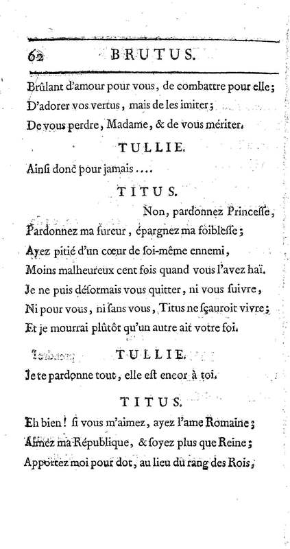 Brutus de M. de Voltaire (Le), avec un Discours sur la tragédie Brutus de M. de Voltaire (Le), avec un Discours sur la tragédie