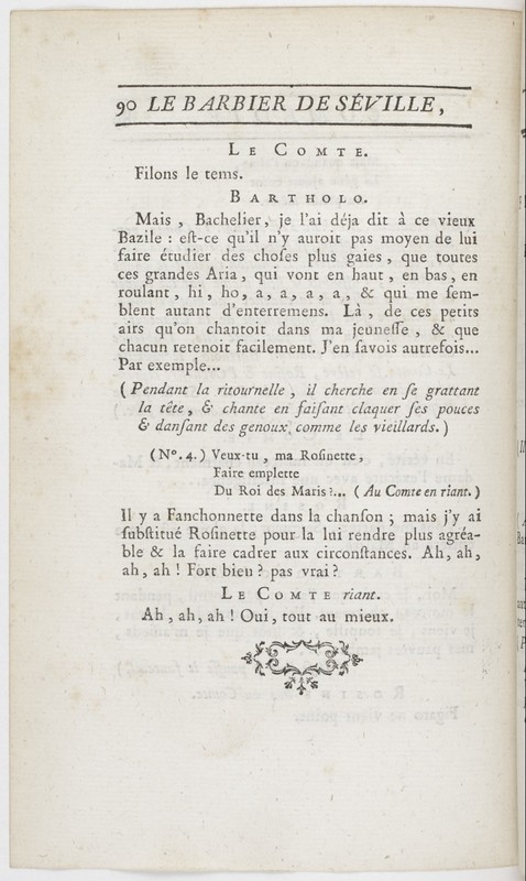 Barbier de Séville, ou la Précaution inutile (Le), comédie en quatre actes ; par M. de Beaumarchais ; représentée & tombée sur le théâtre de la Comédie Françoise aux Tuileries, le 23 de février 1775 Barbier de Séville, ou la Précaution inutile (Le), comédie en quatre actes ; par M. de Beaumarchais ; représentée & tombée sur le théâtre de la Comédie Françoise aux Tuileries, le 23 de février 1775