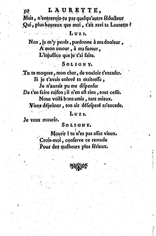 Laurette, comédie en trois actes et en vers, tirée des Contes de M. Marmontel Laurette, comédie en trois actes et en vers, tirée des Contes de M. Marmontel
