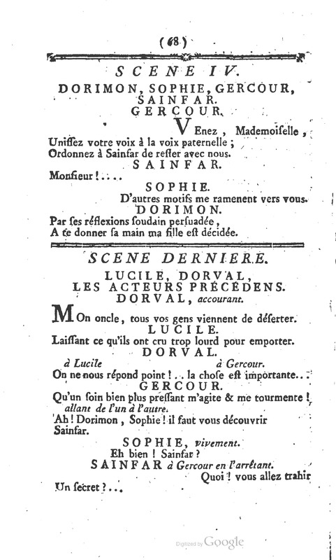 Vieux garçon (Le), comédie en cinq actes, en vers Vieux garçon (Le), comédie en cinq actes, en vers