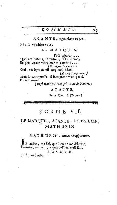 Droit du Seigneur (Le),comédie en vers par M. de Voltaire. Représentée pour la première fois, sous le titre de L'Écueil du sage, par les Comédiens françois ordinaires du Roi, le 18 janvier 1762,