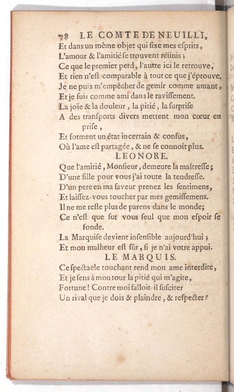 Comte de Neuilli, ou le Duc de Surrey (Le), comédie héroïque de M. de Boissy… Comte de Neuilli, ou le Duc de Surrey (Le), comédie héroïque de M. de Boissy…