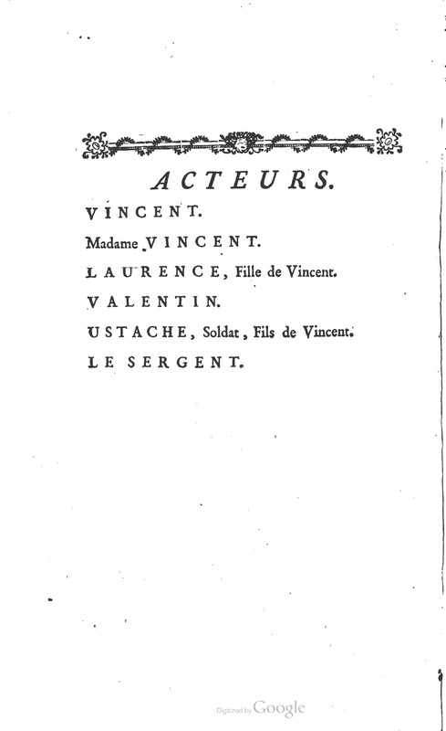 Heureuse rencontre (L’), en un acte et en prose