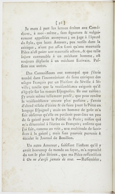 Barbier de Séville, ou La précaution inutile (Le), comédie en quatre actes