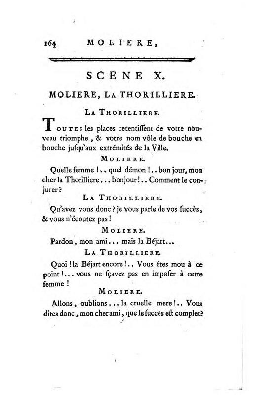 Molière, drame en cinq actes en prose; imité de Goldoni Molière, drame en cinq actes en prose; imité de Goldoni