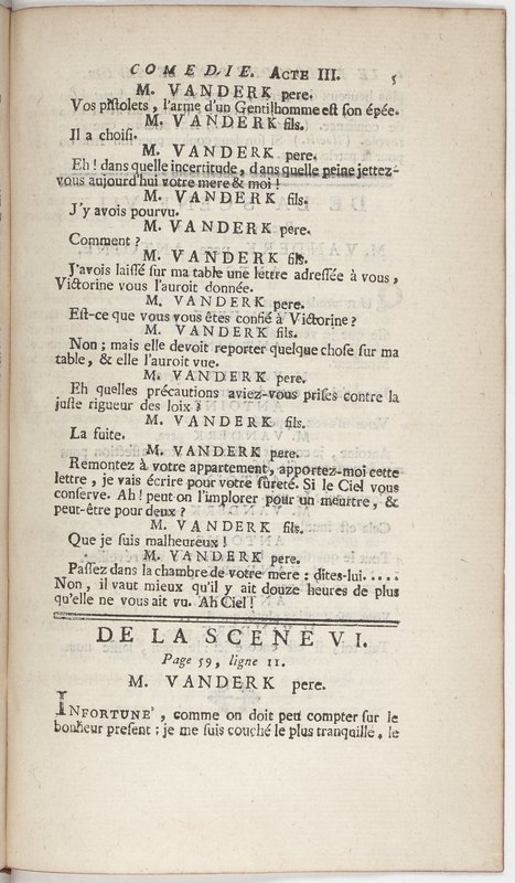 Philosophe sans le savoir (Le), comédie en prose et en cinq actes… par M. Sedaine. [Paris, les Comédiens français, 2 novembre 1765]