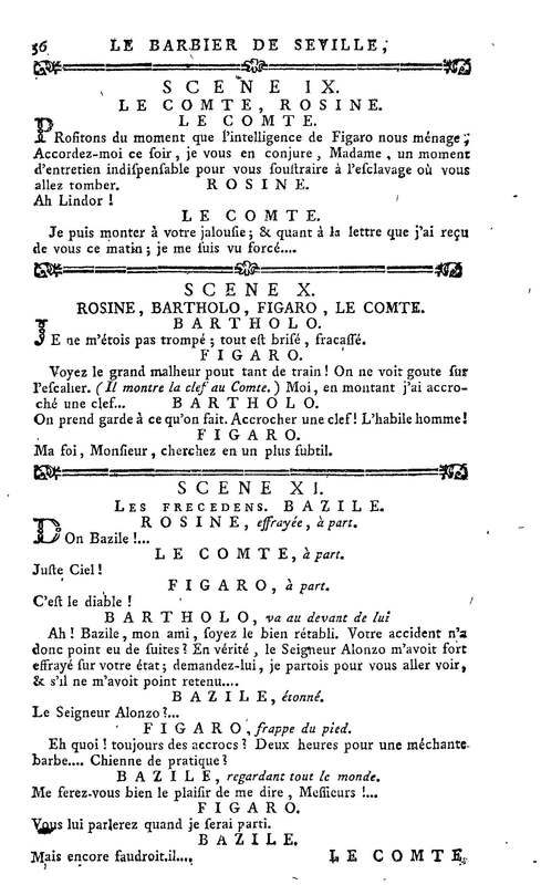 Barbier de Séville, ou la Précaution inutile (Le), comédie en quatre actes, par M. de Beaumarchais, représentée sur le théâtre de la Comédie Française le 23 février 1775 (avec une Lettre modérée sur la chute et la critique du Barbier de Séville) Barbier de Séville, ou la Précaution inutile (Le), comédie en quatre actes, par M. de Beaumarchais, représentée sur le théâtre de la Comédie Française le 23 février 1775 (avec une Lettre modérée sur la chute et la critique du Barbier de Séville)