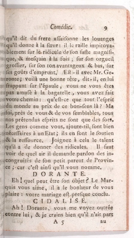 Mœurs du tems (Les), comédie en un acte Mœurs du tems (Les), comédie en un acte