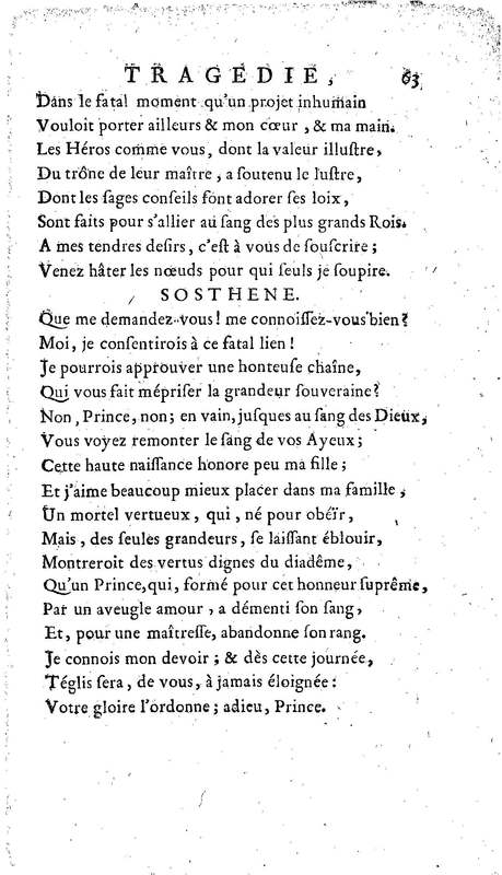 Téglis, tragédie représentée pour la première fois par les Comédiens ordinaires du Roi, le 19 septembre 1735 Téglis, tragédie représentée pour la première fois par les Comédiens ordinaires du Roi, le 19 septembre 1735
