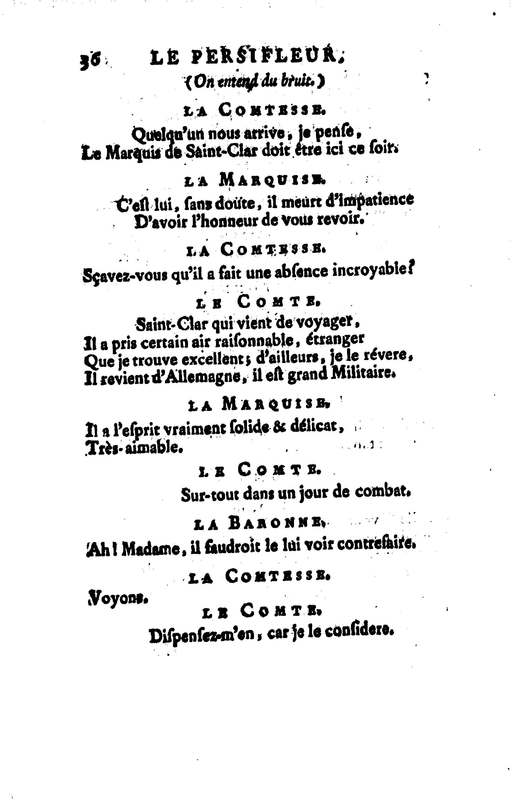 Persifleur (Le), comédie en trois actes et en vers… par M. de Sauvigny Persifleur (Le), comédie en trois actes et en vers… par M. de Sauvigny