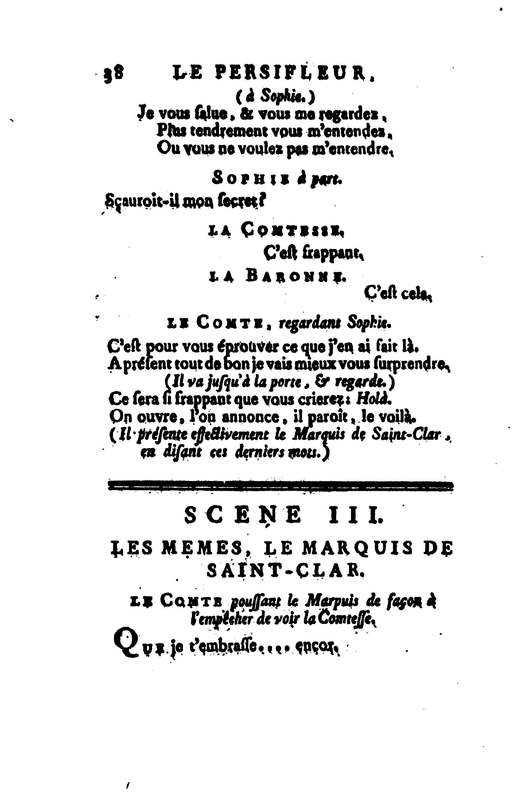 Persifleur (Le), comédie en trois actes et en vers… par M. de Sauvigny Persifleur (Le), comédie en trois actes et en vers… par M. de Sauvigny