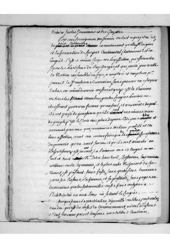Voyage au continent américain par un Français en 1777, et Réflexions philosophiques sur ces nouveaux républicains