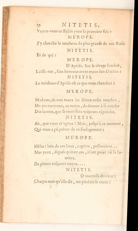 Nitetis tragédie Nitetis tragédie