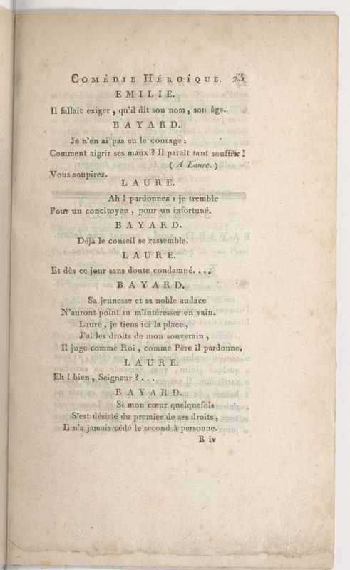 Bayard, ou Le Siège de Mézière, comédie héroïque en trois actes et en vers, mêlée d'intermèdes Bayard, ou Le Siège de Mézière, comédie héroïque en trois actes et en vers, mêlée d'intermèdes