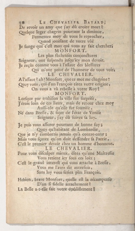 Chevalier Bayard (Le), comédie héroïque Chevalier Bayard (Le), comédie héroïque
