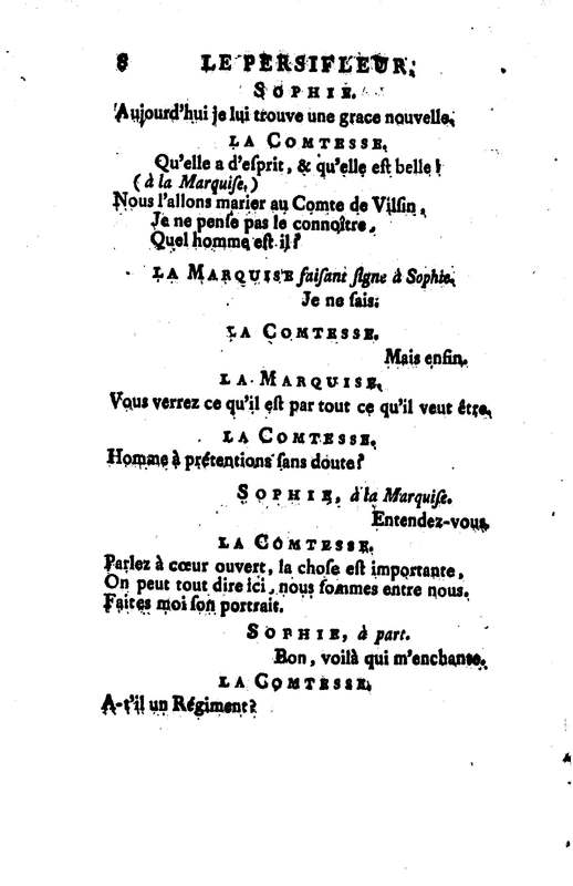 Persifleur (Le), comédie en trois actes et en vers… par M. de Sauvigny Persifleur (Le), comédie en trois actes et en vers… par M. de Sauvigny
