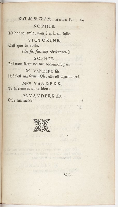 Philosophe sans le savoir (Le), comédie en prose et en cinq actes… par M. Sedaine. [Paris, les Comédiens français, 2 novembre 1765]